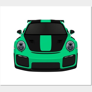 GT2RS Lime-green1 Posters and Art